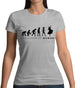 Evolution of Woman - Burlesque Womens T-Shirt