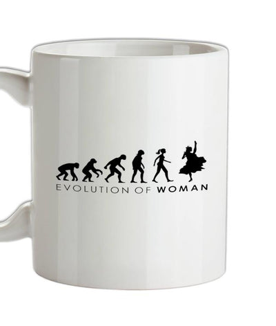 Evolution of Woman - Burlesque Ceramic Mug