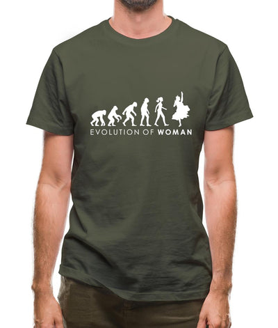 Evolution of Woman - Burlesque Mens T-Shirt