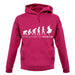 Evolution of Woman - Burlesque unisex hoodie