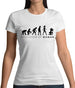 Evolution of Woman - Photographer Womens T-Shirt