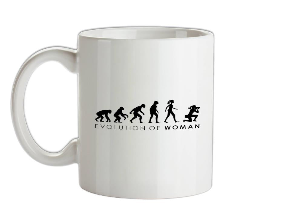 Evolution of Woman - Photographer Ceramic Mug