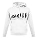 Evolution of Woman - Scientist unisex hoodie