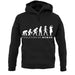 Evolution of Woman - Scientist unisex hoodie