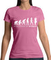 Evolution of Woman - Scientist Womens T-Shirt