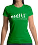 Evolution of Woman - Teacher Womens T-Shirt