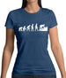 Evolution Of Man Roofer Womens T-Shirt