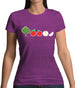 Evolution Of Apple Womens T-Shirt