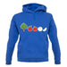 Evolution Of Apple unisex hoodie