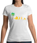 Evolution Of Banana Womens T-Shirt