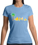 Evolution Of Banana Womens T-Shirt