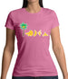 Evolution Of Banana Womens T-Shirt