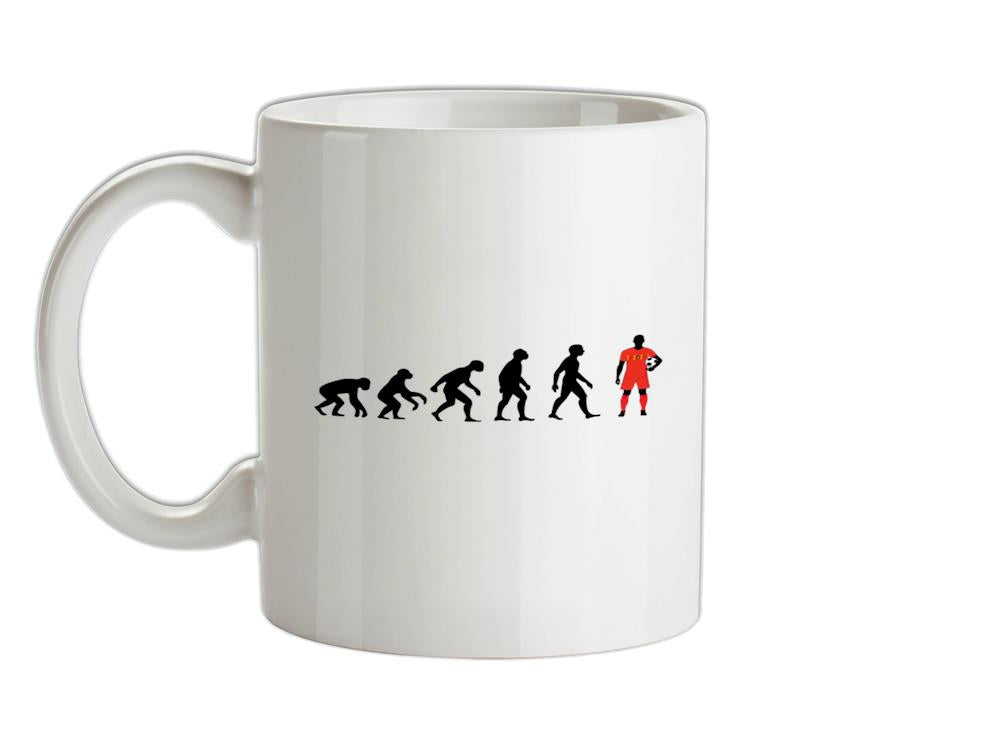 Evolution of Man - Belgium Ceramic Mug