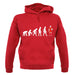 Evolution Of Man Belgium unisex hoodie