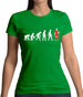 Evolution Of Man Belgium Womens T-Shirt