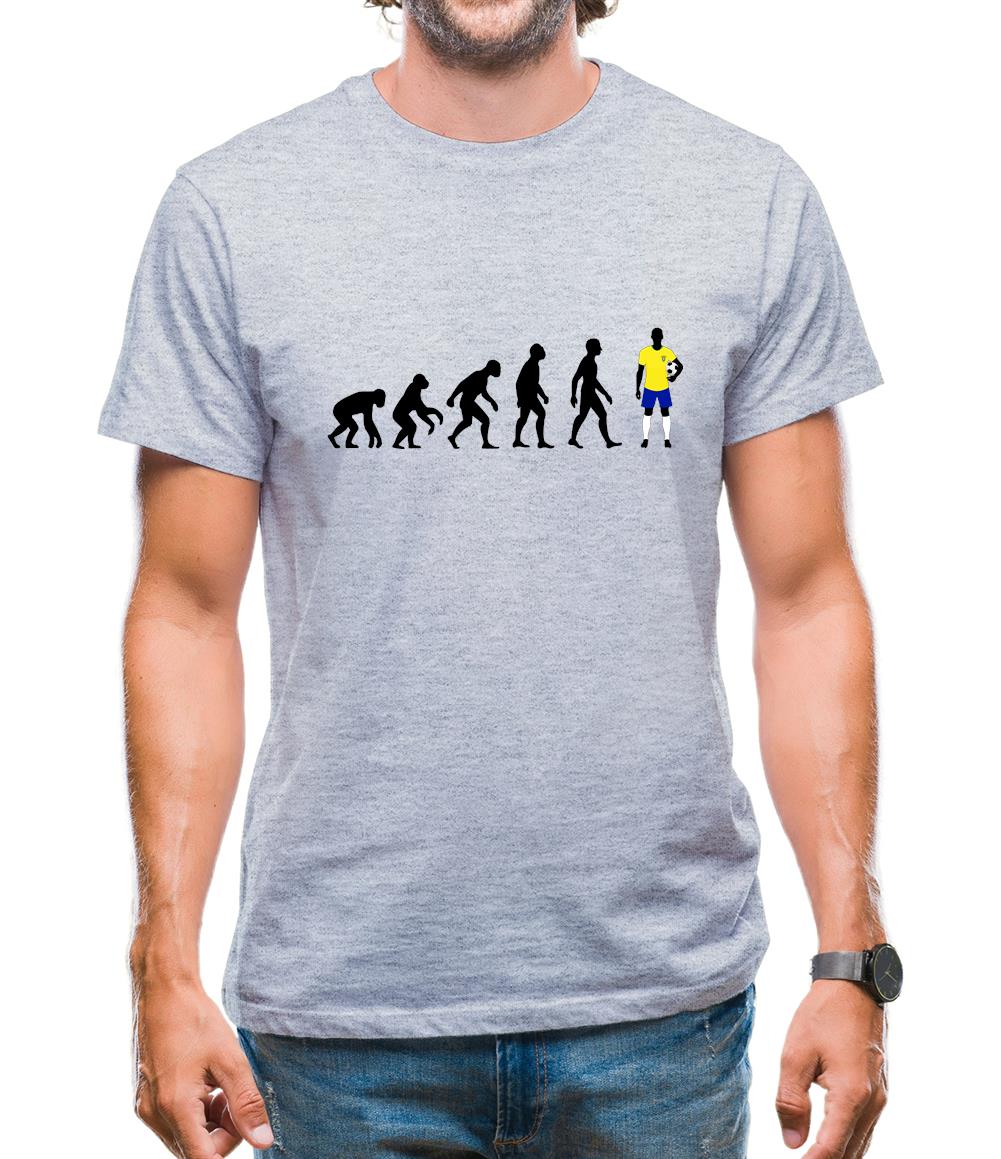 Evolution Of Man Brazil Mens T-Shirt