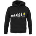 Evolution Of Man Brazil unisex hoodie