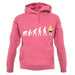 Evolution Of Man Brazil unisex hoodie