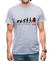 Evolution of Man Dad Mens T-Shirt