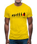 Evolution of Man Dad Mens T-Shirt