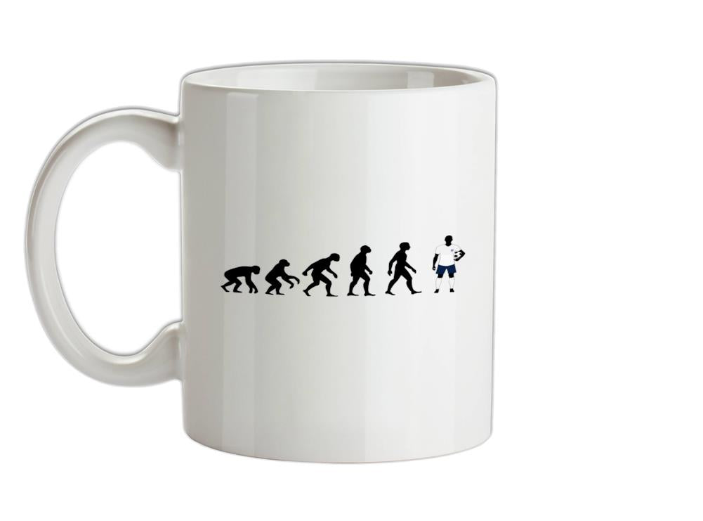 Evolution of Man - English Footballer Ceramic Mug