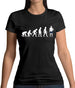 Evolution Of Man England Womens T-Shirt