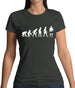 Evolution Of Man England Womens T-Shirt