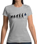 Evolution Of Man France Womens T-Shirt