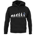 Evolution Of Man France unisex hoodie