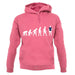 Evolution Of Man France unisex hoodie