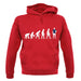 Evolution Of Man France unisex hoodie