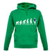 Evolution Of Man France unisex hoodie