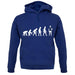 Evolution Of Man France unisex hoodie