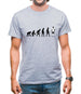 Evolution Of Man Germany Mens T-Shirt