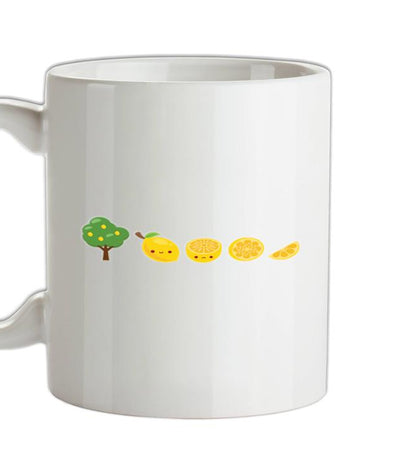 Evolution Of Lemon Ceramic Mug