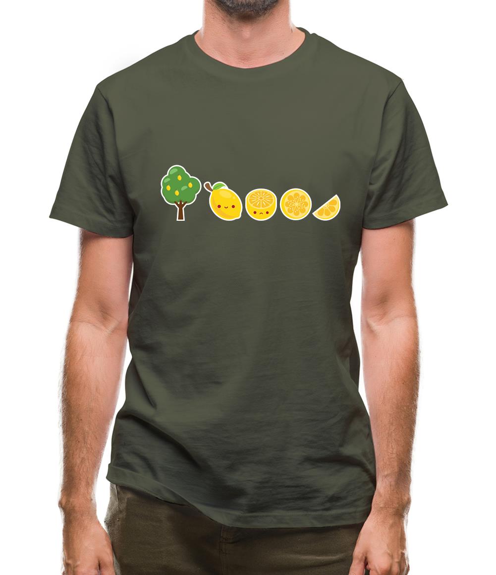 Evolution Of Lemon Mens T-Shirt