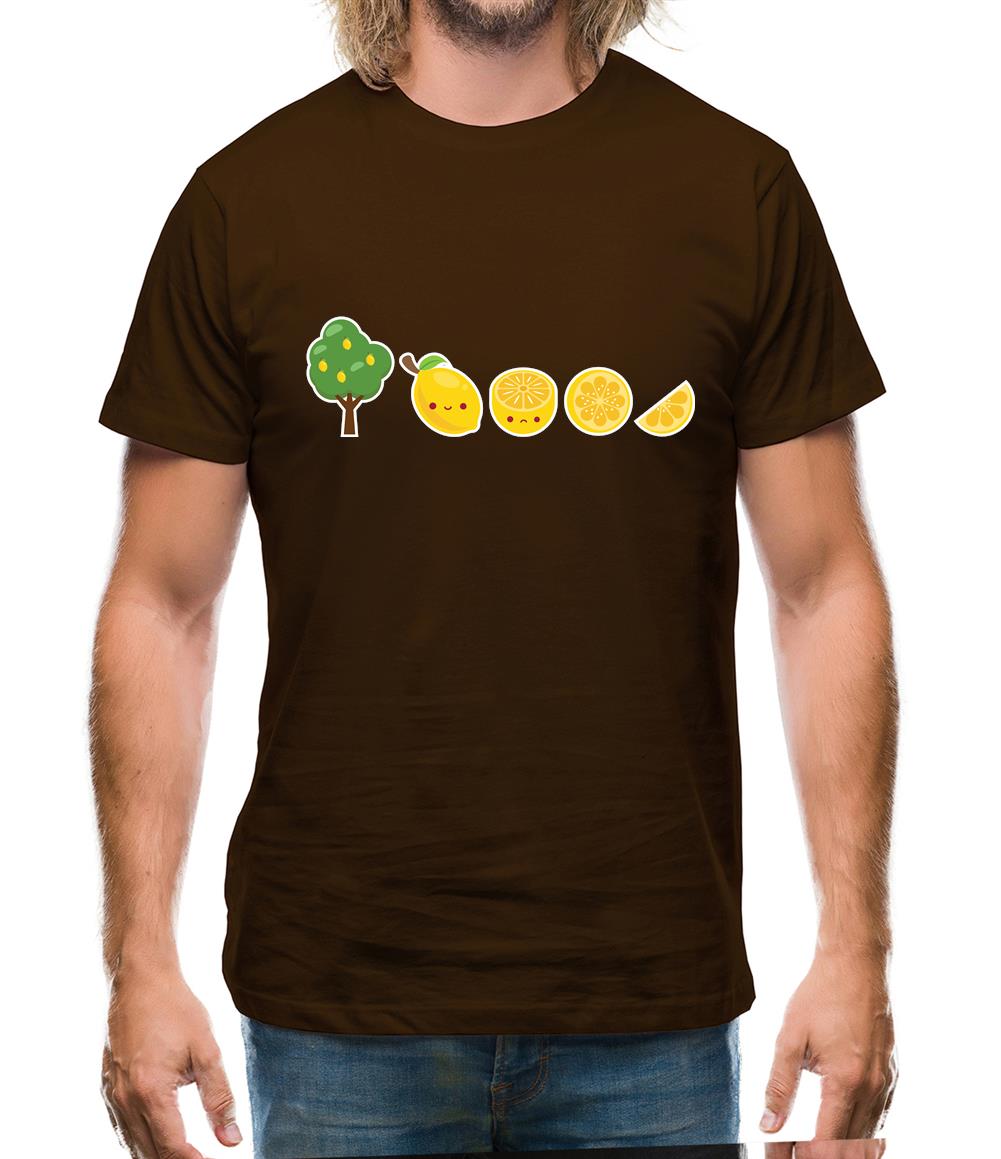 Evolution Of Lemon Mens T-Shirt