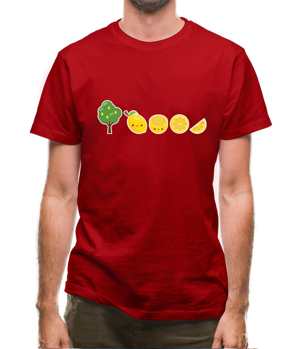 Evolution Of Lemon Mens T-Shirt