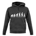 Evolution Of Man Alien unisex hoodie