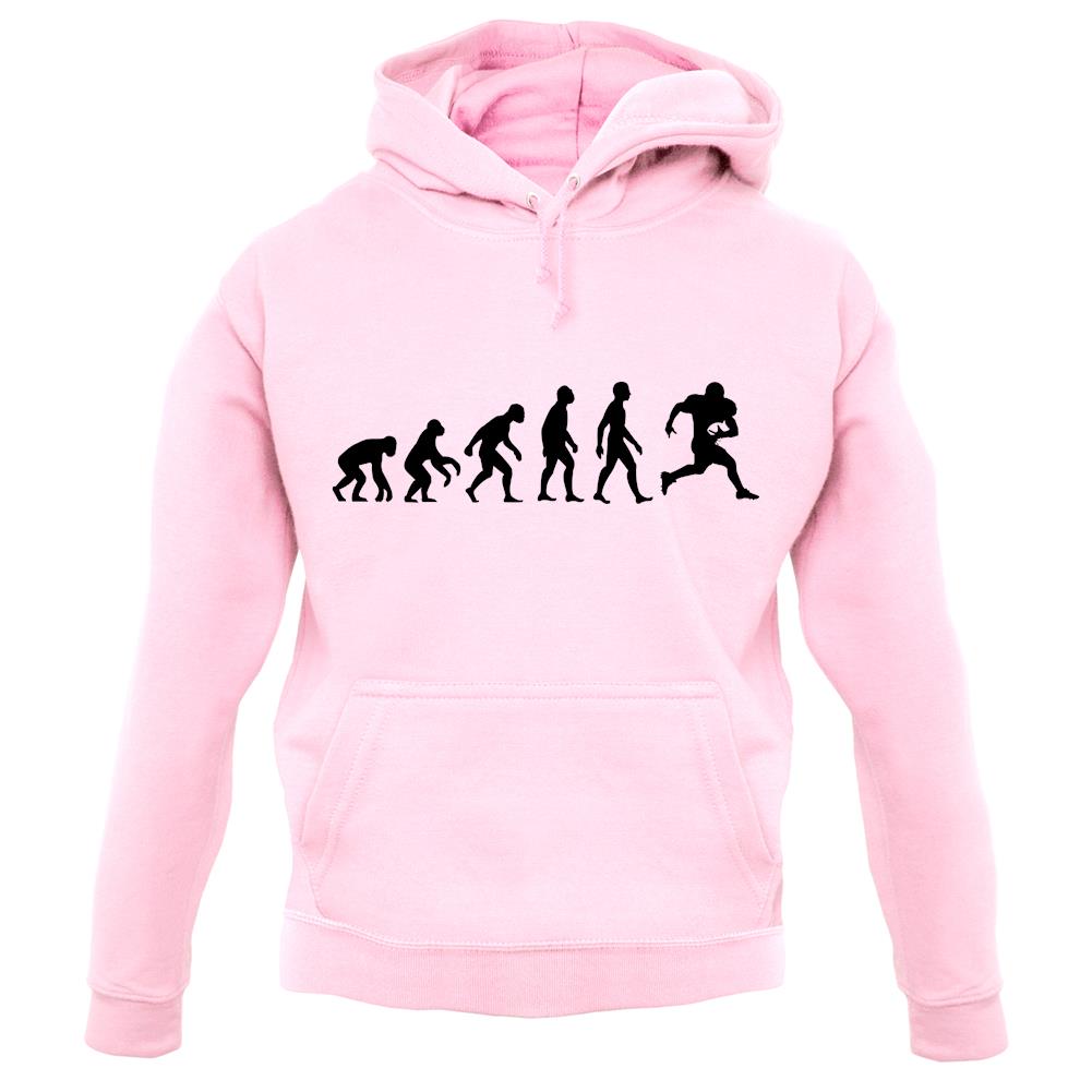 Evolution American Football Unisex Hoodie