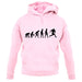 Evolution American Football Unisex Hoodie