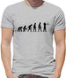 Dressdown Evolution of Man Archery Mens T-Shirt