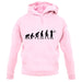 Dressdown Evolution of Man Archery Unisex Hoodie