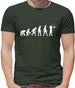 Dressdown Evolution of Man Archery Mens T-Shirt