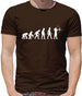 Dressdown Evolution of Man Archery Mens T-Shirt