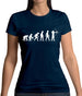 Dressdown Evolution of Man Archery Womens T-Shirt
