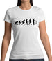 Evolution Of Man Artist Womens T-Shirt