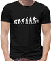 Evolution of Man - BMX Mens T-Shirt