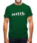 Evolution of Man - BMX Mens T-Shirt