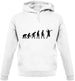 Dressdown Evolution of Man Unisex Hoodie